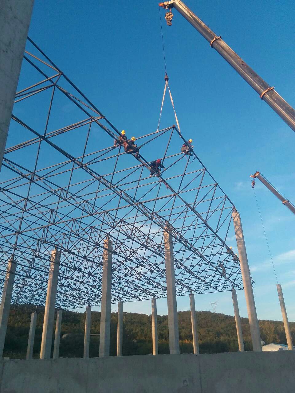 合肥汪清物流园网架