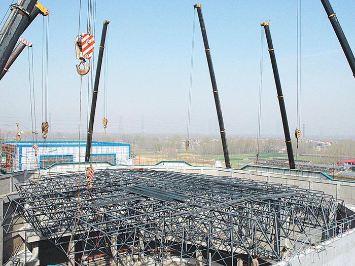 合肥网架高空滑移法