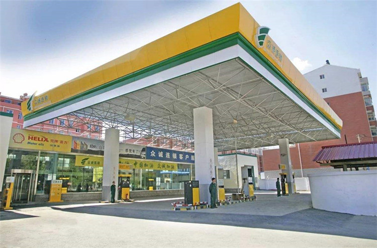 合肥加气站钢结构网架案例7